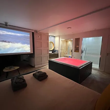 Appartement Avec Jacuzzi Sauna & Home Cinema - Nid D'Angers Appartement Angers