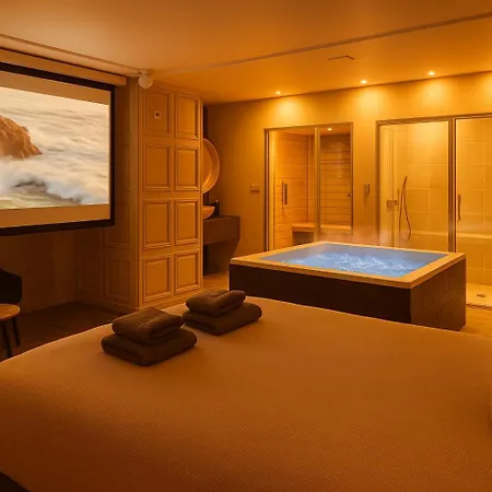 Appartement Avec Jacuzzi Sauna & Home Cinema - Nid D'Angers *
