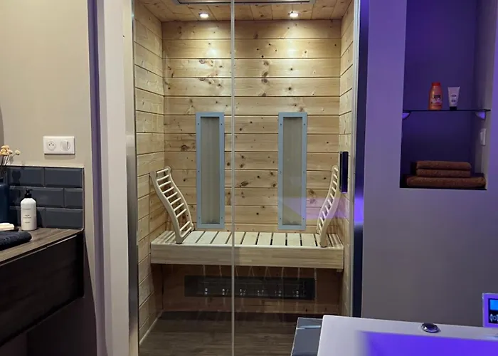 Avec Jacuzzi Sauna & Cinema - Nid D'angers * أنجير